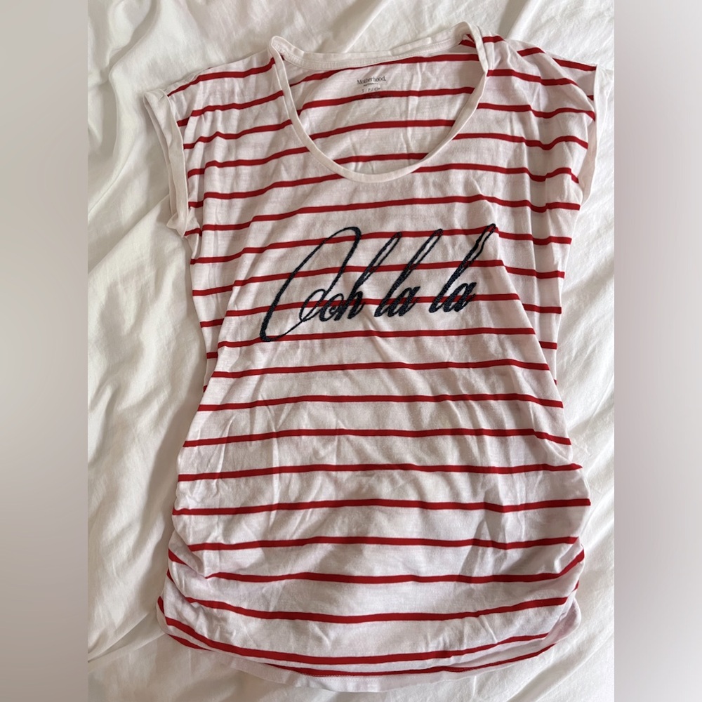 Ooh La La T-Shirt by Motherhood Maternity. Small. EUC.